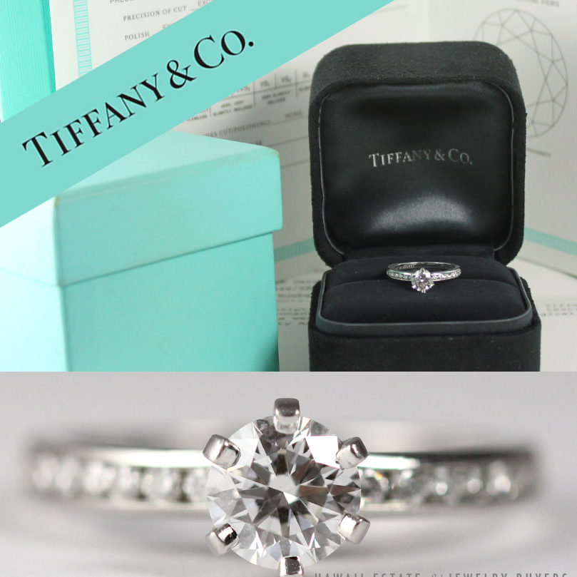 tiffany and co pt950 ring price